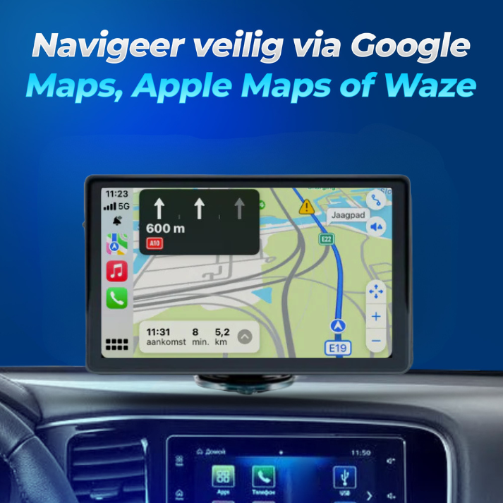 Apple CarPlay / Android Auto - 7 inch scherm