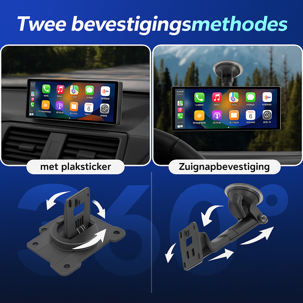 Apple CarPlay / Android Auto - 9.3 inch scherm