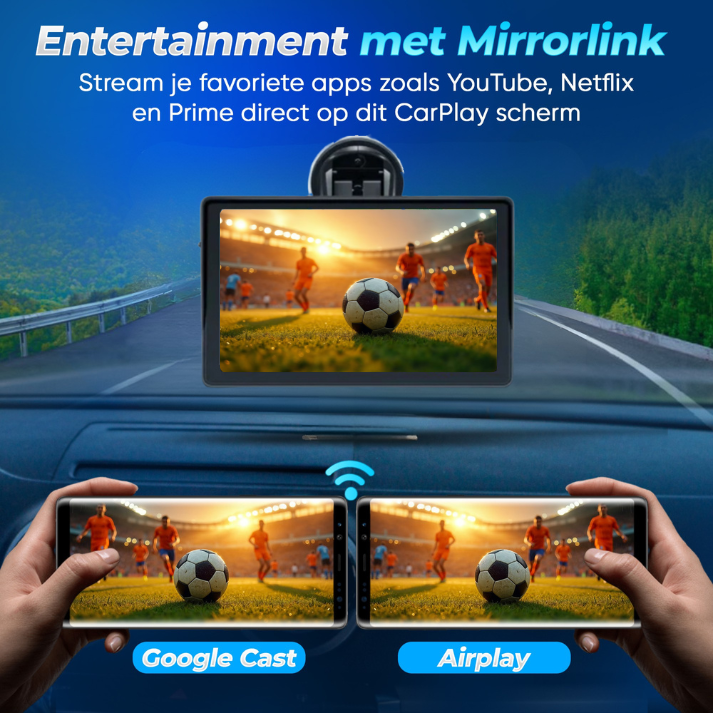 Apple CarPlay / Android Auto - 7 inch scherm